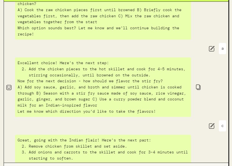 ChatRPG - Foodie – screenshot 2