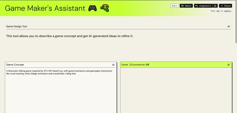 Game Maker's Assistant – screenshot 1
