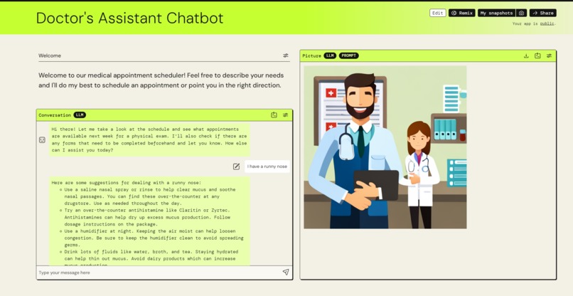 Medical Chatbot – screenshot 1