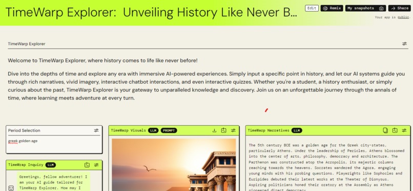 TimeWrap Explorer – screenshot 1