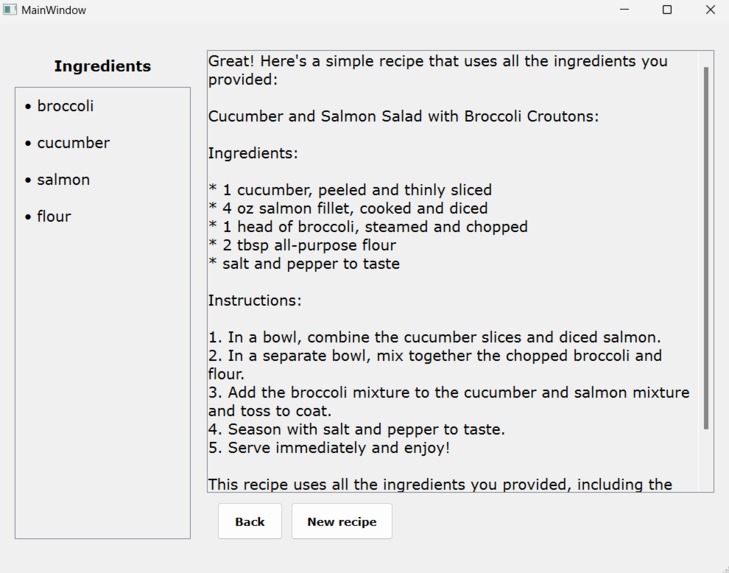 FoodFriend – screenshot 2
