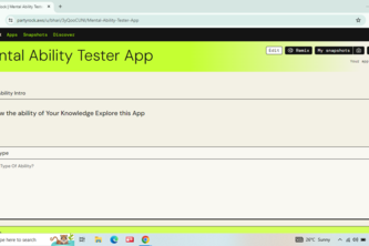 Mental Ability Tester App