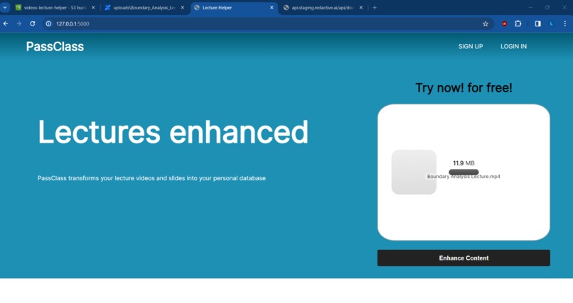 PassClass – screenshot 1