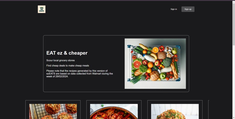 ezEATS – screenshot 4