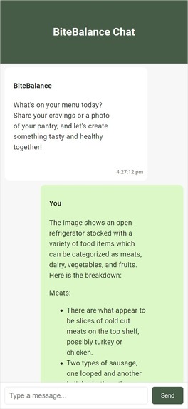 BiteBalance – screenshot 5