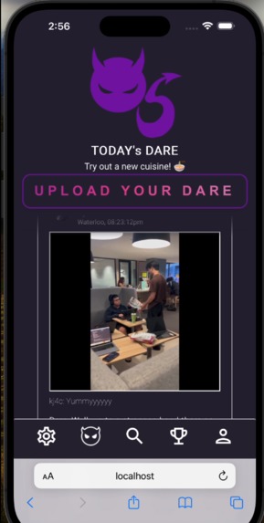 DareShare – screenshot 2