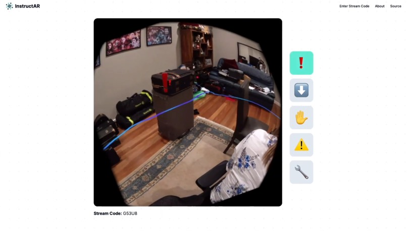 InstructAR – screenshot 1