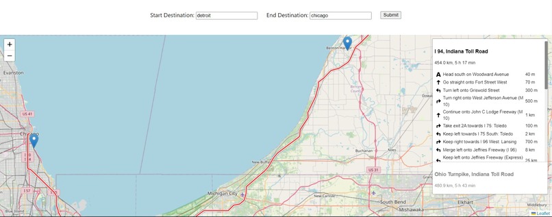 ChargeRoute Navigator: Enhancing the EV Journey – screenshot 3