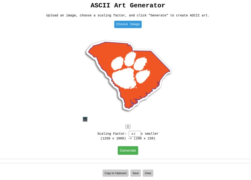 img2asciii – screenshot 2