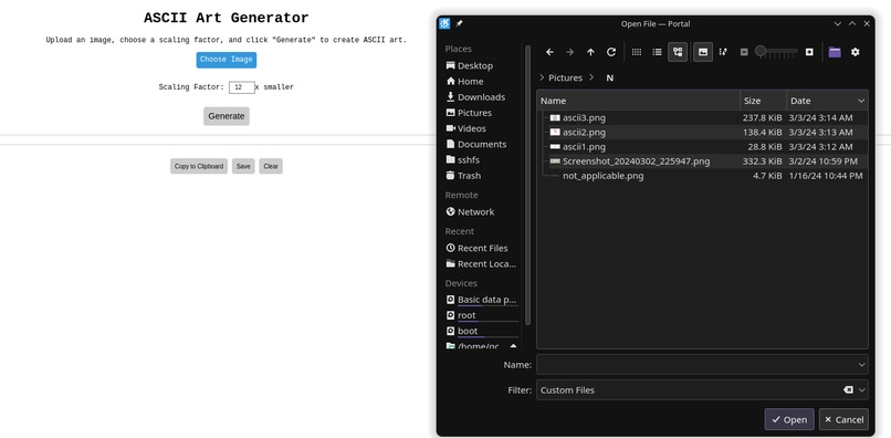 img2asciii – screenshot 4