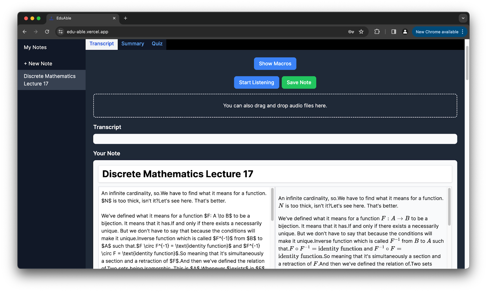 Eduable devpost
