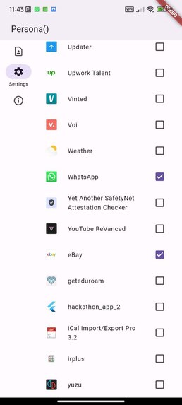 Persona – screenshot 3