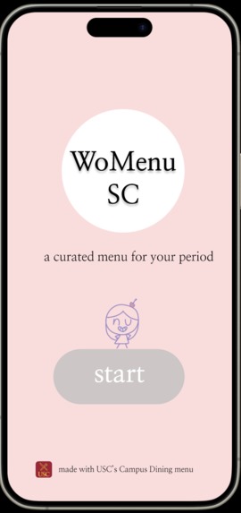 WoMenu – screenshot 1