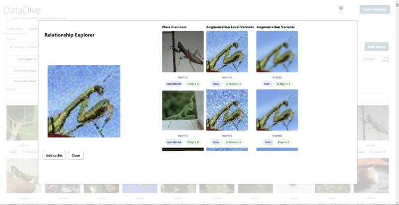 DataDiver – screenshot 2