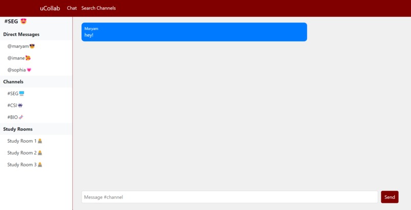 uCollab – screenshot 3