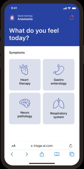 TriageAI – screenshot 2