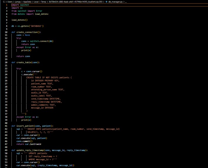 Audilert – screenshot 4