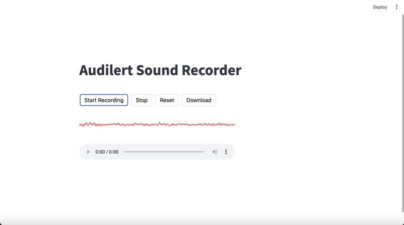 Audilert – screenshot 5
