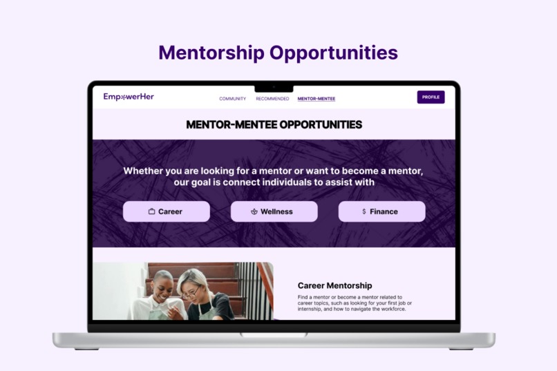 EmpowerHer- an Universal Hub – screenshot 2