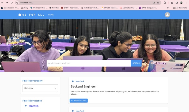 We For All – screenshot 1