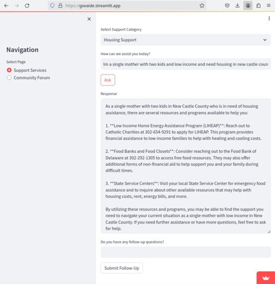 govAIde – screenshot 4