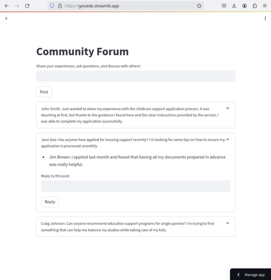 govAIde – screenshot 2