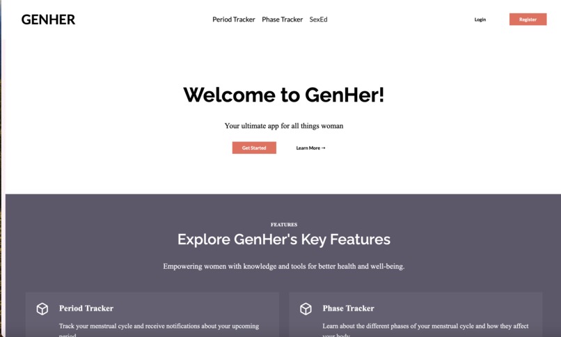 GenHer – screenshot 2