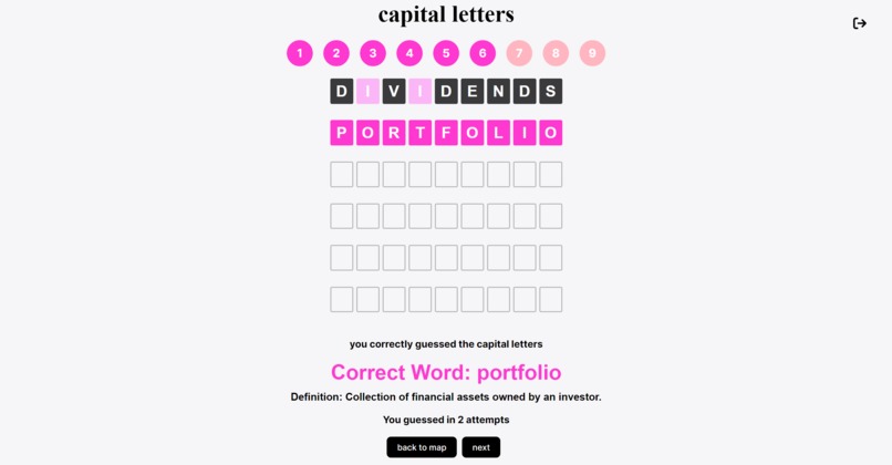 capital letters – screenshot 1