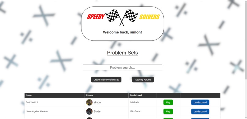 SpeedySolvers – screenshot 1