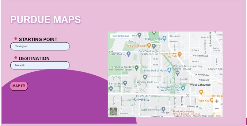 PurdueMaps – screenshot 1