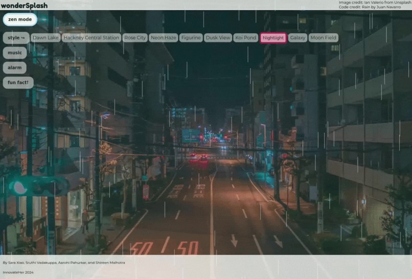 wonderSplash – screenshot 1