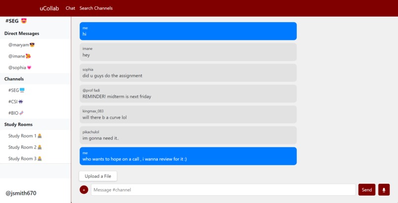 uCollab – screenshot 2