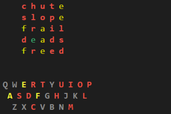 Wordle (but C++ )