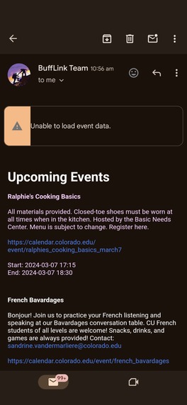 BuffLink: Your CU Boulder Event Companion! – screenshot 4