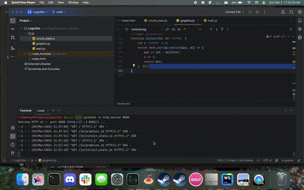 Logic Simulator – screenshot 1