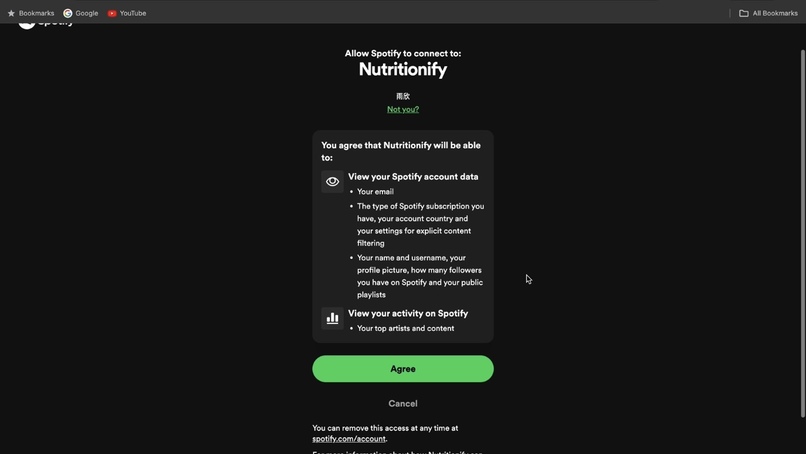 Nutritionify – screenshot 3