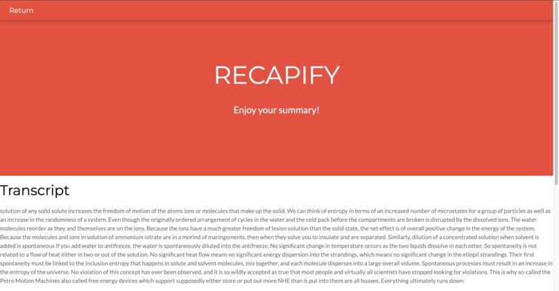 Recapify – screenshot 6