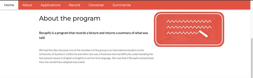 Recapify – screenshot 2