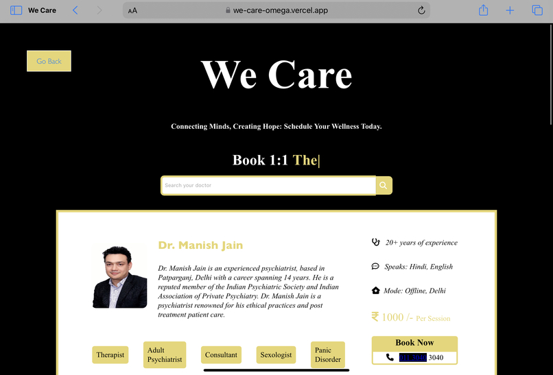 We Care – screenshot 5