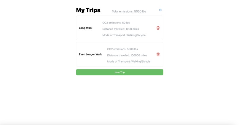 CarbonCompass – screenshot 5
