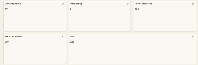 Watch Recommendation – screenshot 1