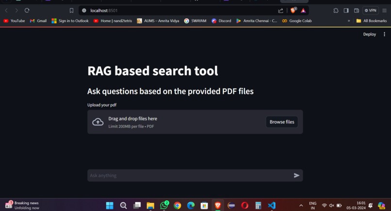 Google chatbot – screenshot 1