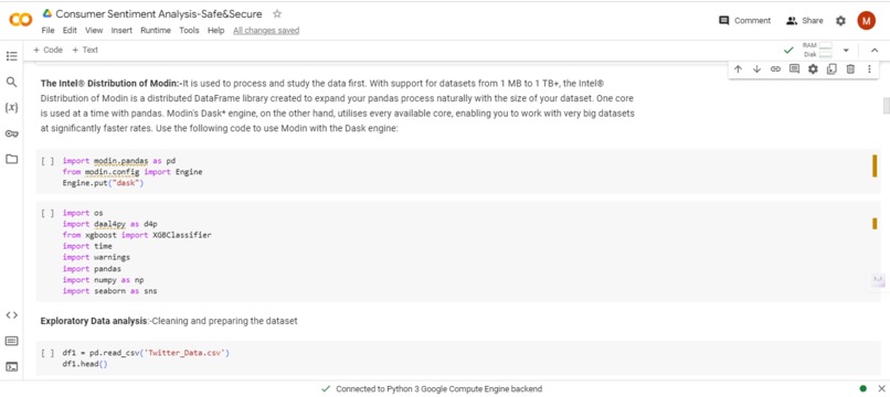 Safe&Secure - A sentimental Analysis – screenshot 1