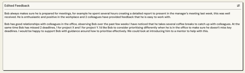 The Feedback Coach – screenshot 4