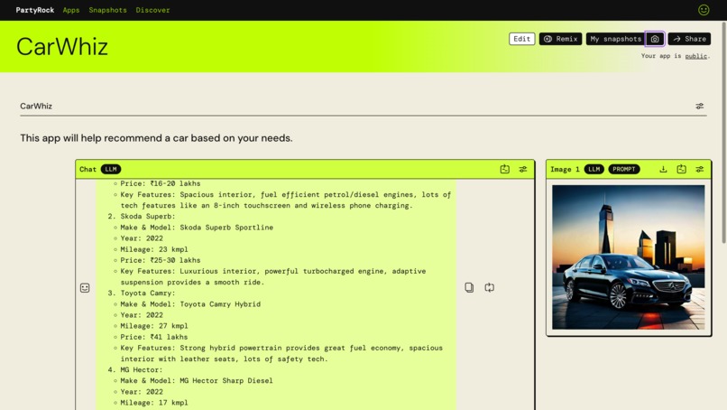 CarWhiz – screenshot 1