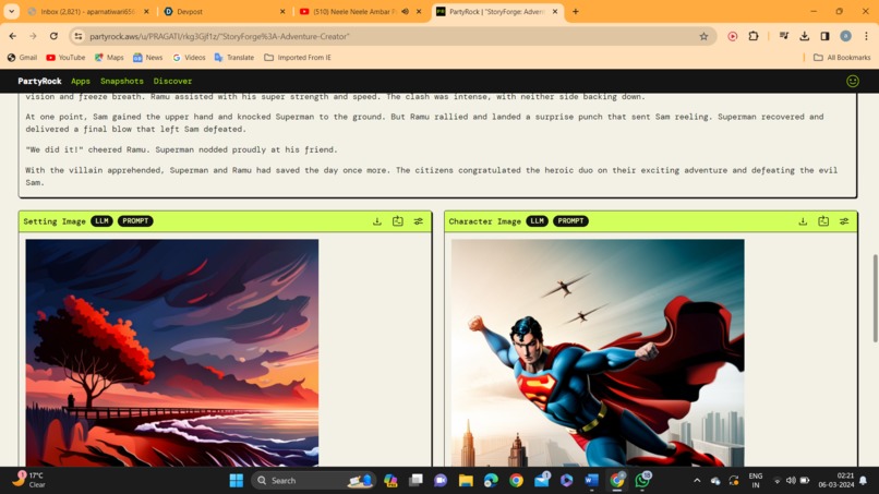 StoryForge – screenshot 1