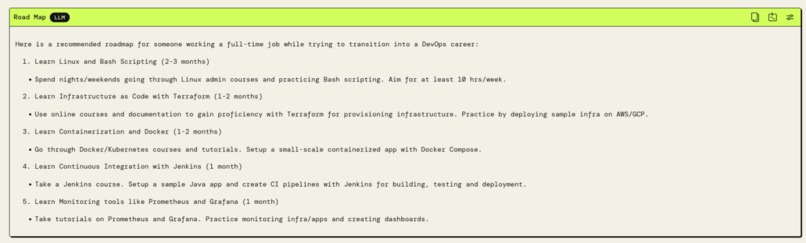 Career Roadmap – screenshot 1
