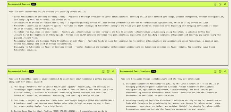Career Roadmap – screenshot 4