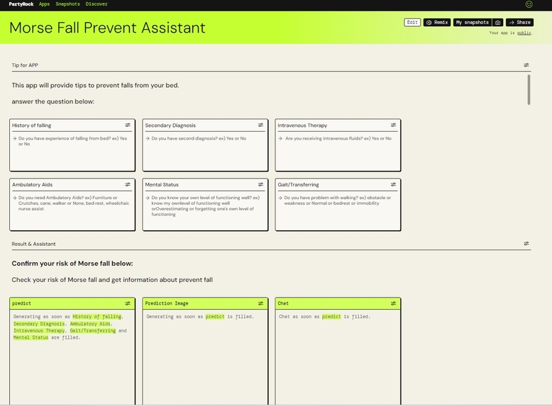 Morse fall Prevent Assistant – screenshot 1