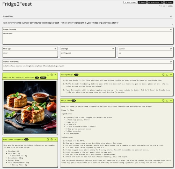 Fridge2Feast – screenshot 3